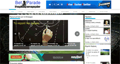 Desktop Screenshot of betparade.net